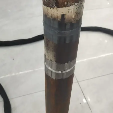 Karbon çelik boru tel kaynağı